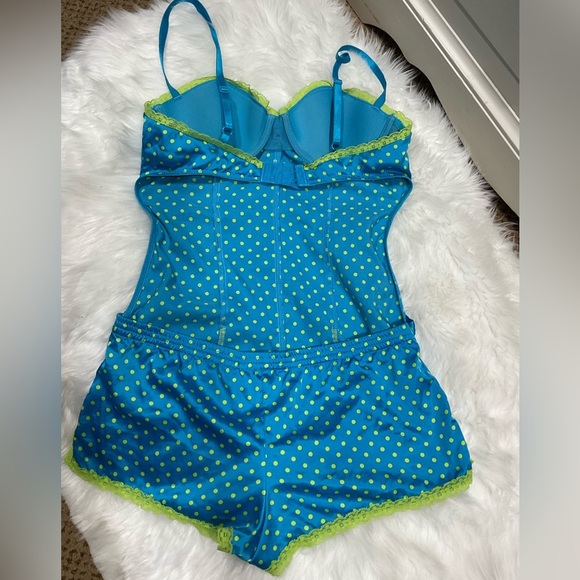 Victorias Secret Vintage Sexy Little Things Polka Dot Romper Cosplay Costumes - Picture 7 of 13